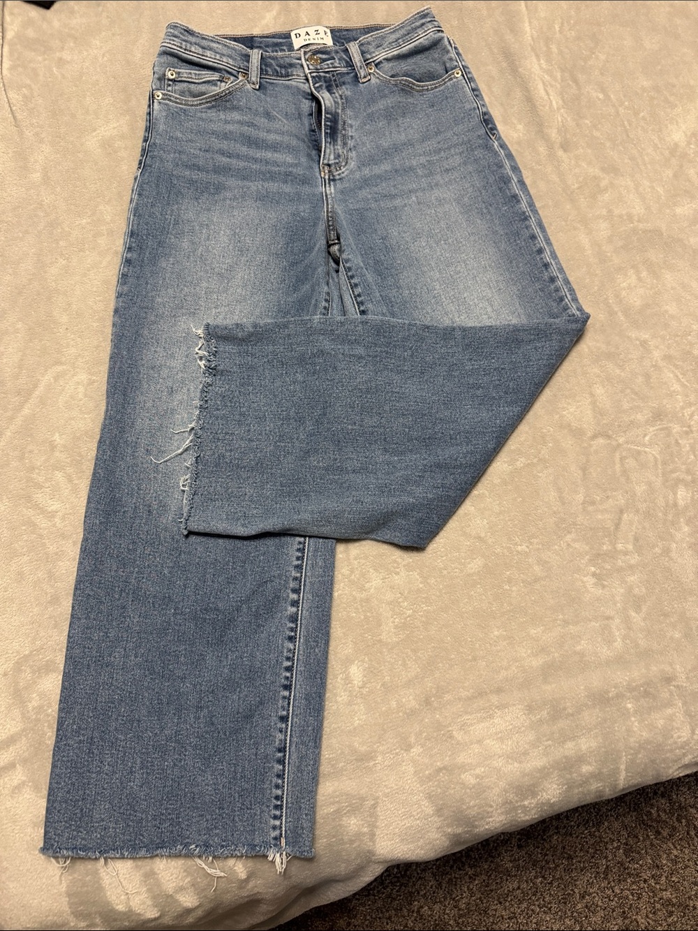 Stitch fix daze denim women’s High-Rise wide Leg Jeans size 28P new no tag